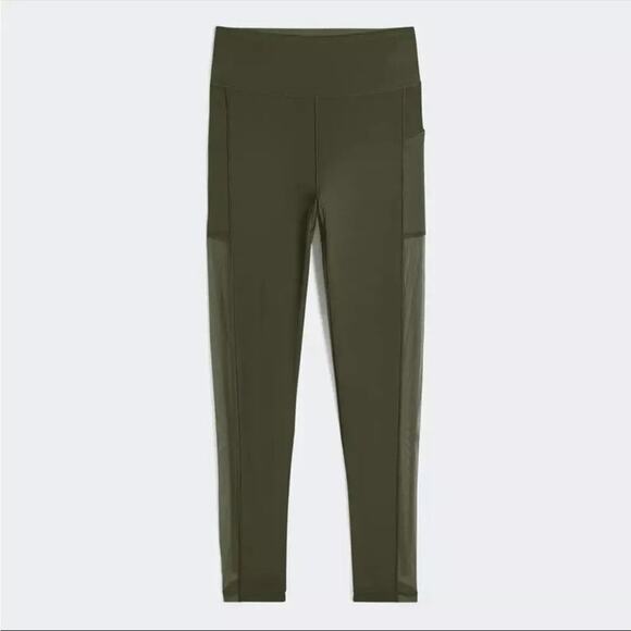 Adidas Womens Ivy Park x Peloton Focus Olive Power Tights Size Medium - Picture 2 of 9